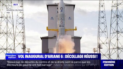 Espace: décollage réussi pour le vol inaugural de la fusée européenne Ariane 6