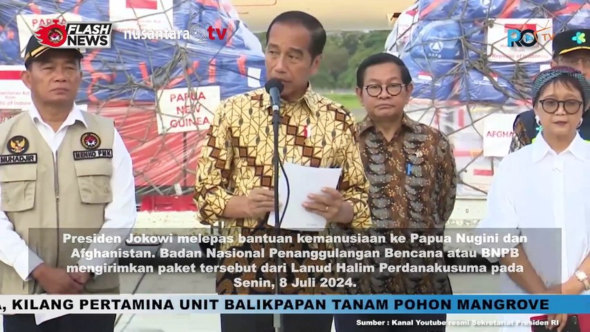 Bantuan Kemanusiaan Rp 35,5 Miliar dari Indonesia untuk Papua Nugini dan Afghanistan