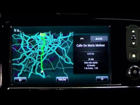 Renault ZOE. Modelo 2013. Sistema multimedia R-Link. Órdenes vocales