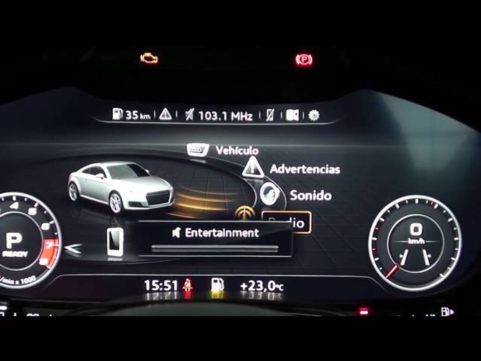 Audi TT. Modelo 2014. Interior