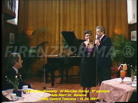 Caffè Paszkowsky. di Narciso Parigi - Ospite Ada Mori in Banana - TCT - 14 04 1987