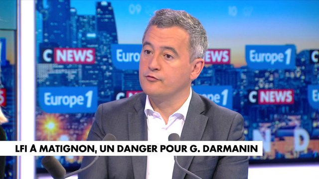 Gérald Darmanin : «Les parlementaires du Nouveau Front populaire, pour une grande partie, sont du côté de ceux qui envoient des pavés et des haches sur la tête des gendarmes»