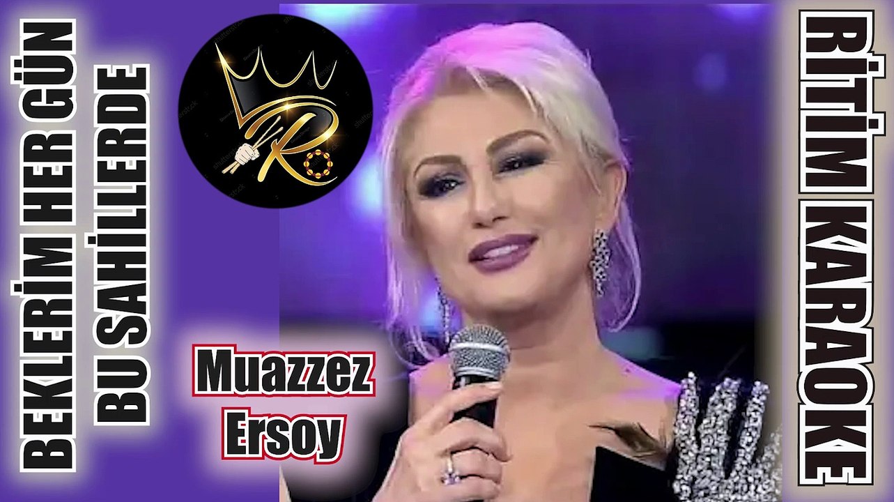 Beklerim Her Gün Bu Sahillerde - Muazzez Ersoy ✩ Ritim Karaoke Orijinal Trafik (Hüzzam 8/8 Düyek)