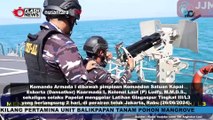 KRI Kapitan Pattimura 371 dan KRI Sutedi Senoputra 378 Menyelesaikan Latihan Tugas Tempur di Teluk Jakarta