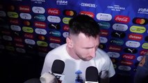 Messi destaca el espíritu competitivo tras el boleto a la final de Copa América