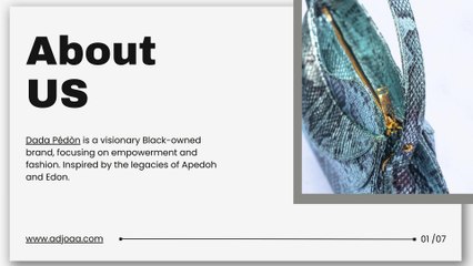 Discover Dada Pedon African Premium Handbags at ADJOAA