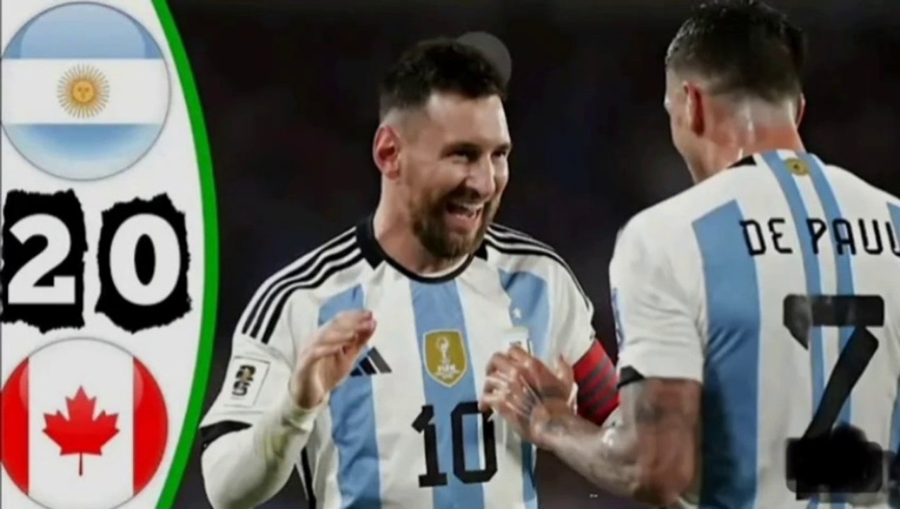 Argentina vs Canada 2-0- All Goals & Highlights - Copa America 2024