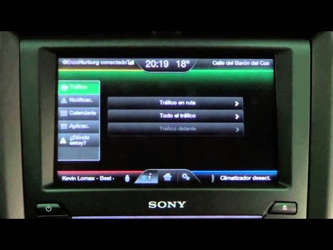 Ford Mondeo Sportbreak. Modelo 2013. Análisis del sistema multimedia SYNC2