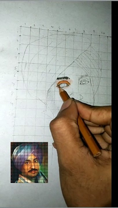 dosanjh color pencil drawing for beginners