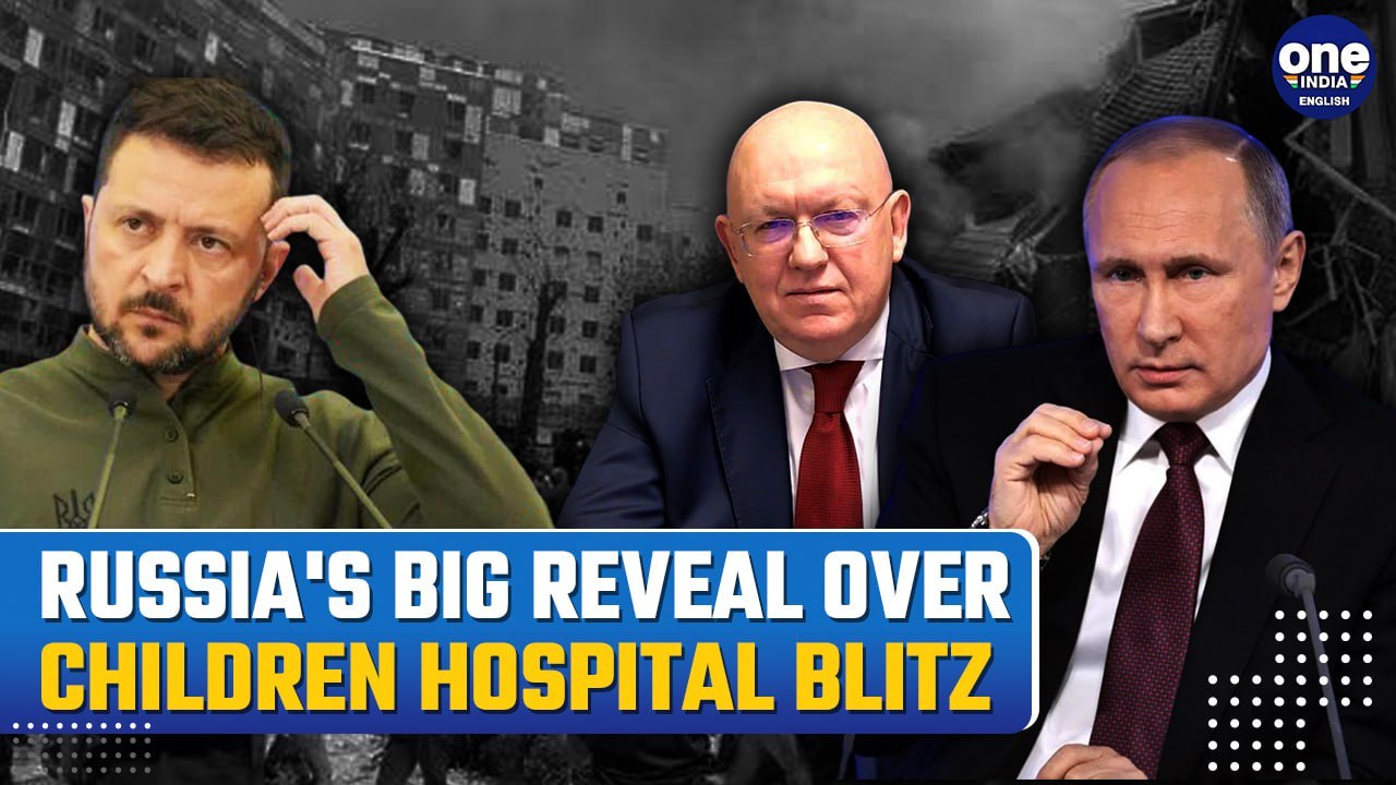 Russia at UN Live: Zelensky Himself Attacked Children Hospital | Footage and Photos Reveal New Story