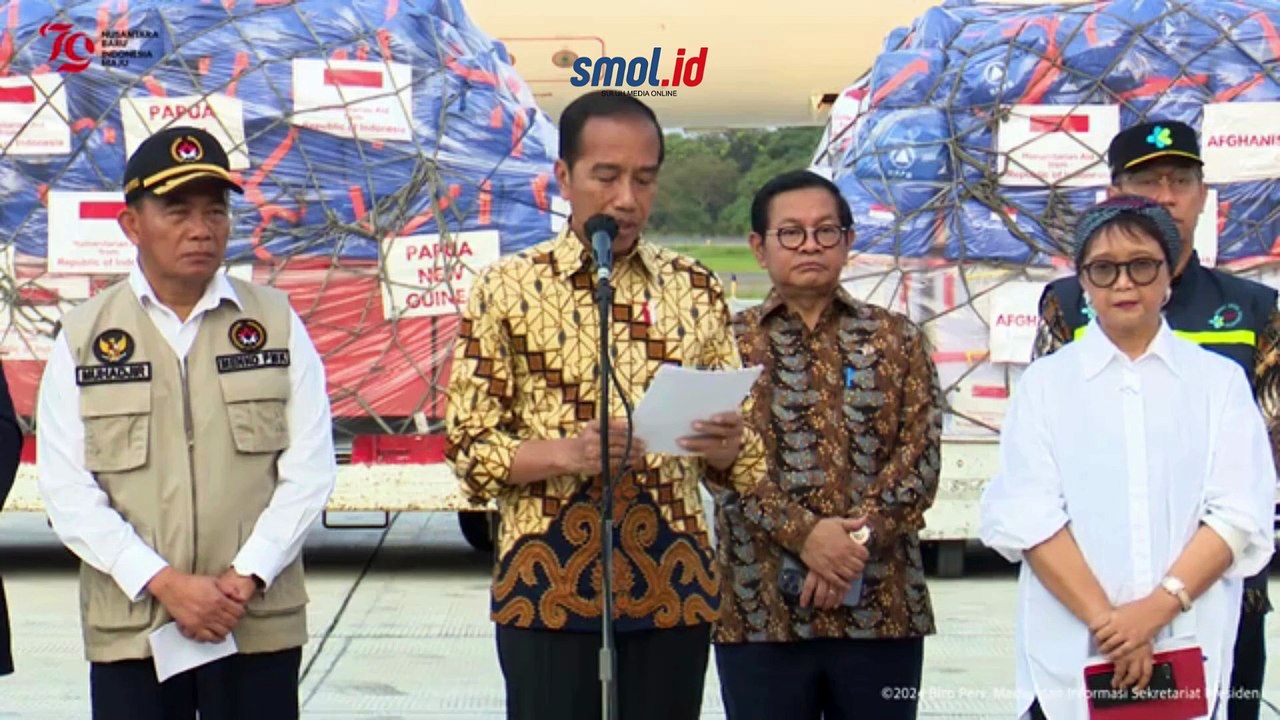 Pemerintah Indonesia Salurkan Bantuan Kemanusiaan untuk Papua Nugini dan Afganistan