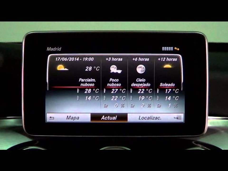 Mercedes-Benz Clase C. Modelo 2014. Internet y Mercedes Benz Apps