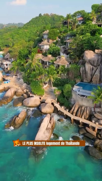 LE PLUS INSOLITE logement de Thaïlande