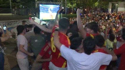 España vibra con la victoria de la selección