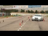 BMW M2 Coupe 2016. Maniobra de esquiva (moose test) y eslalon | km77.com