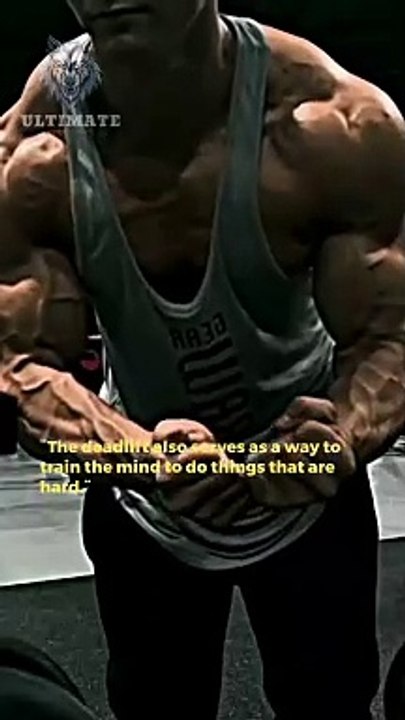 The deadlift isn't just about building physical strength; it's about training your mind to push through challenges and do hard things. Join Ultimate Beast Mode on this journey of mental and physical transformation. #deadlift #gymmotivation  #fitnessjourne
