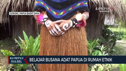 Belajar Busana Adat Papua Di Rumah Etnik