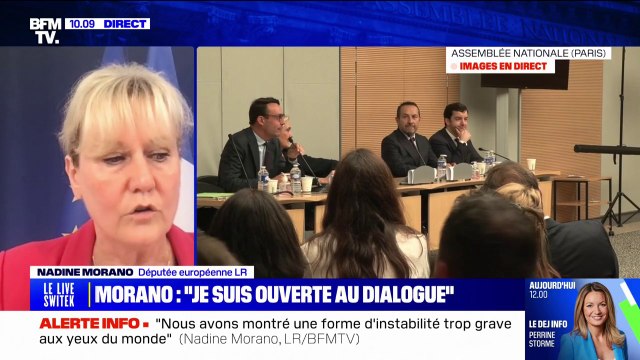 Nadine Morano (LR): Jordan Bardella n'a pas acheté un parti politique, il a eu une personne et point barre concernant le ralliement d'Éric Ciotti