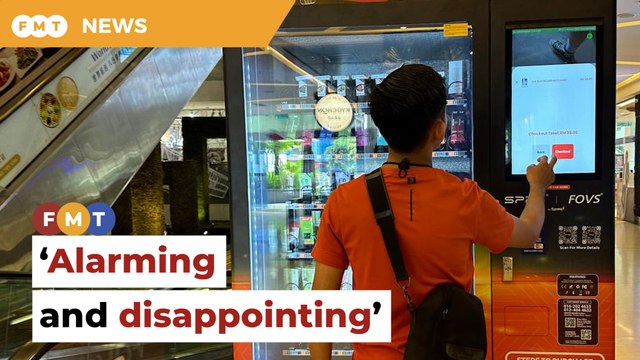 Social media users up in arms over vape vending machine in mall