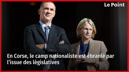 En Corse, le camp nationaliste est ébranlé par l’issue des législatives