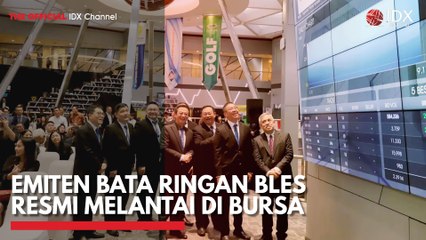 Emiten Bata Ringan BLES Resmi Melantai di Bursa