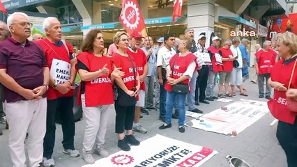 DİSK Emekli - Sen Samsun Şubesi tencerede taş kaynattı