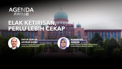 Agenda AWANI: Elak Ketirisan, Perlu Lebih Cekap