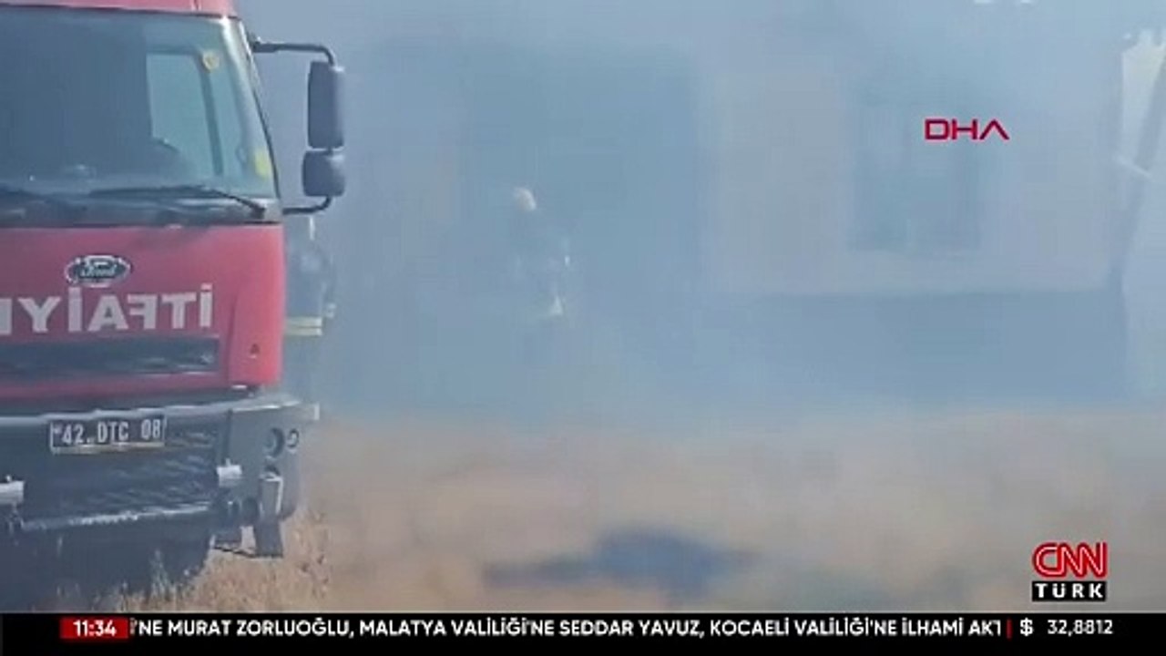 Konya'da yürekleri yakan olay: Anne oğul yanara...