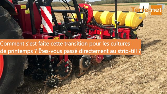 Le strip-till : un outil de transition vers l'ACS pour les cultures de printemps