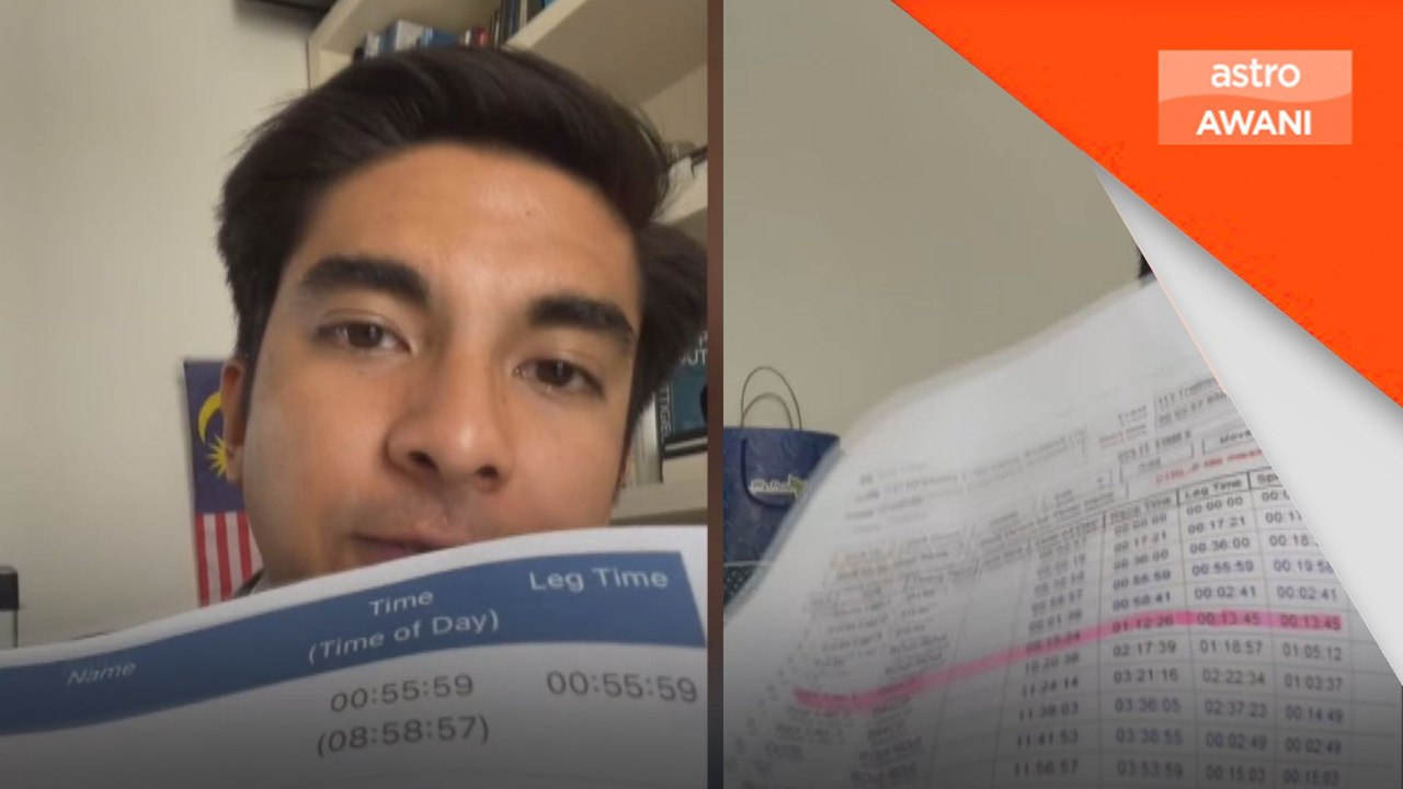 Syed Saddiq tidak tamatkan larian, mohon maaf kekhilafan data