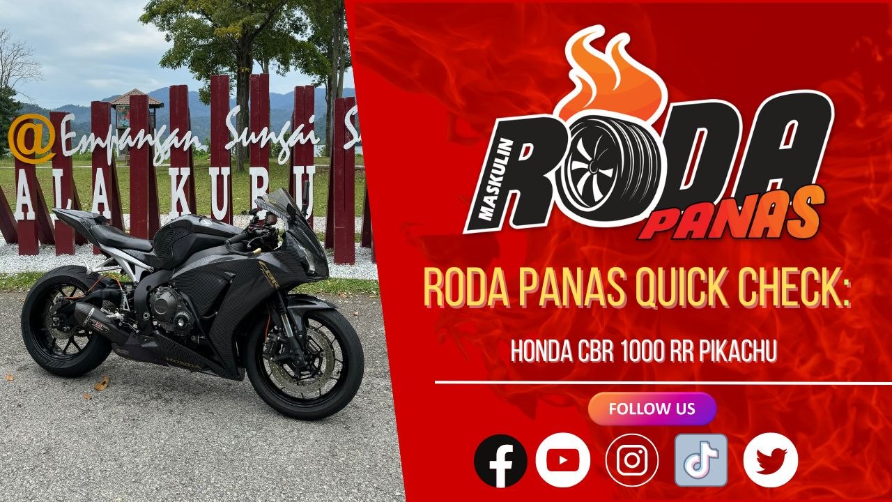 RODA PANAS QUICK CHECK : CBR 1000 RR PIKACHU
