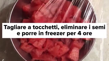 Preparare il sorbetto di anguria e lime: il rinfresco estivo fai-da-te