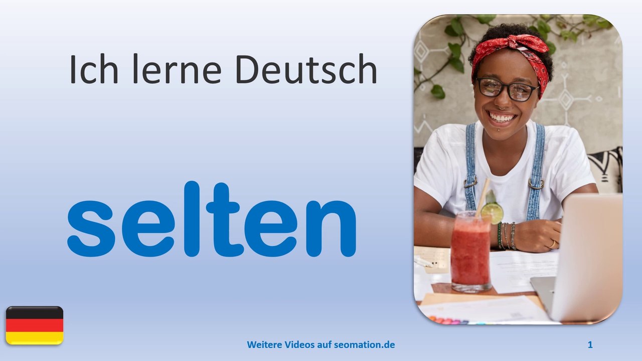 ✅selten✅ Ich lerne Deutsch mit Texten und Bildern