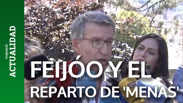 Feijóo confirma que el PP asumirá el reparto de los MENAS en sus comunidades