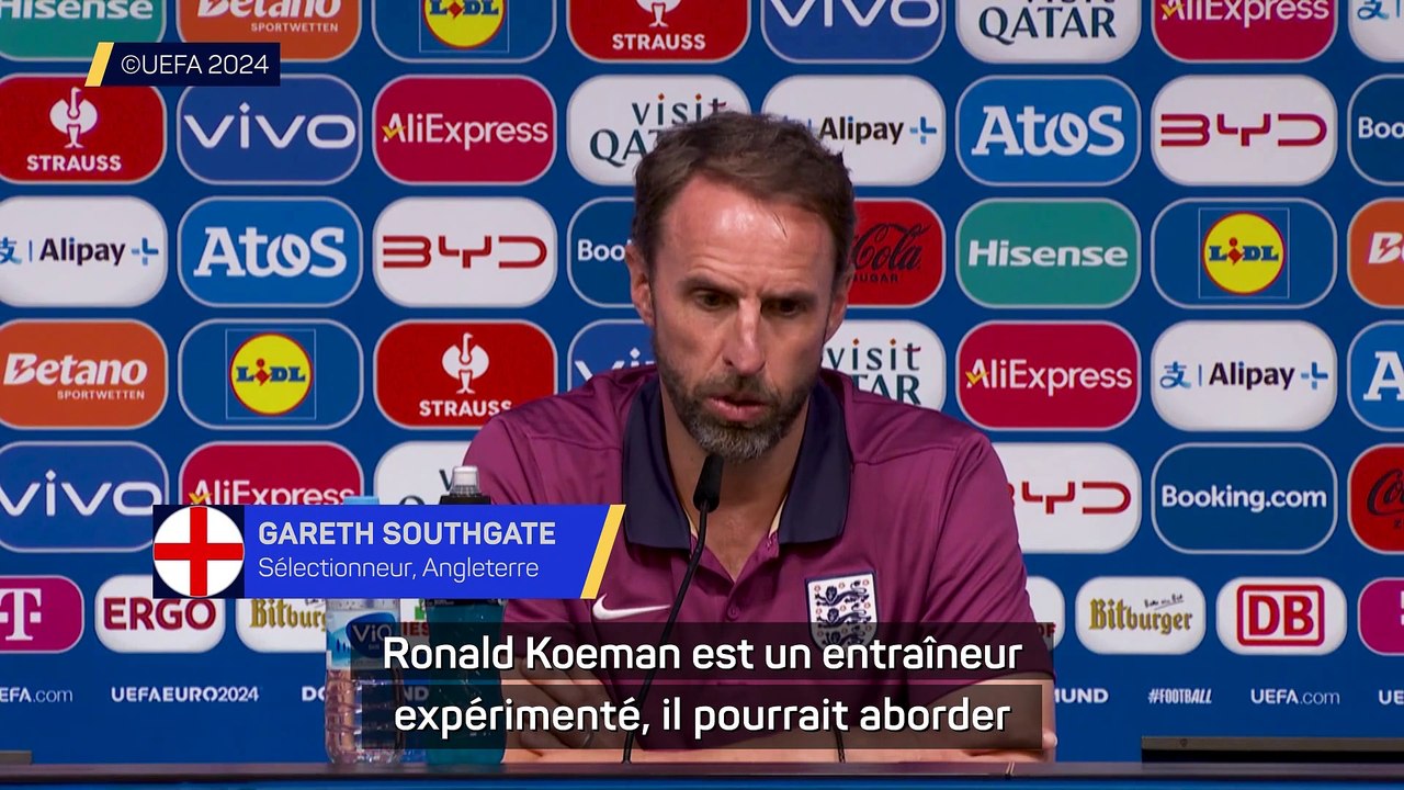 Un Koeman "expérimenté", "des très bons joueurs" dans les deux équipes... Southgate se dit prêt !