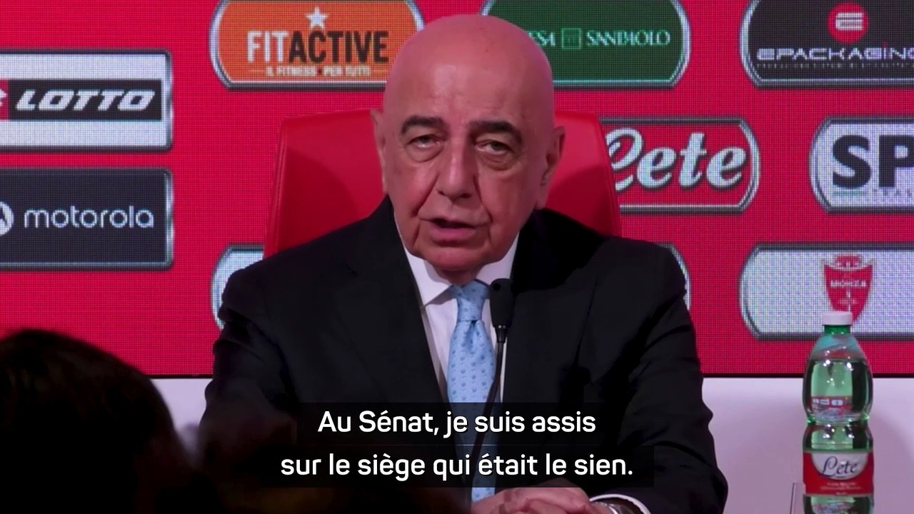 Galliani : "Je suis sûr que Berlusconi est heureux du choix d'Alessandro Nesta"