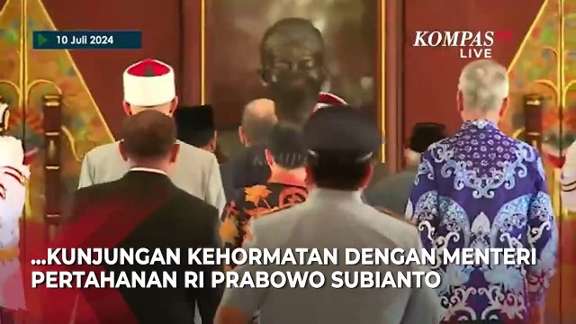 Momen Prabowo Subianto Terima Kunjungan Syekh Ahmed al Tayeb