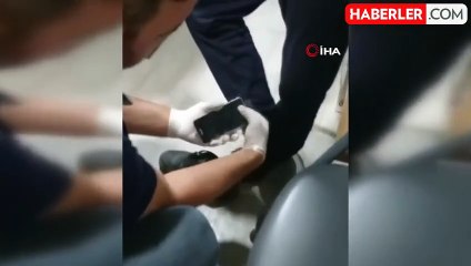 Ehliyet sınavında özel düzenekli kopyaya tutuklama