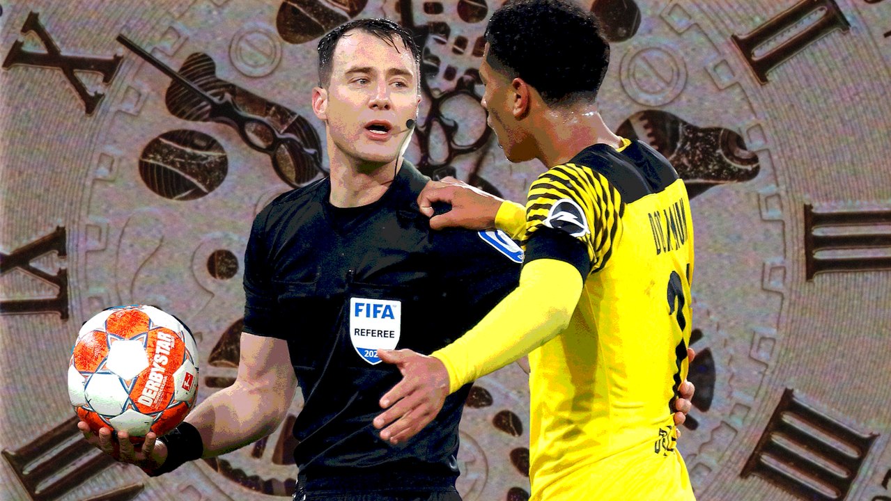 Als Bellingham Zwayer verbal angriff