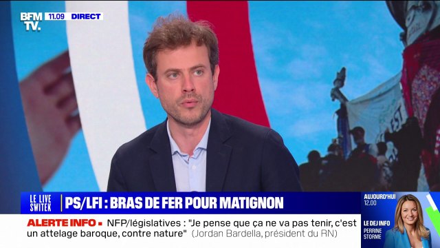 Paul Vannier (LFI): Nous pensons qu'un ou une Insoumis(e) est en situation de pouvoir devenir le ou la futur(e) Premier(e) ministre