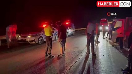 4 aracın karıştığı kazada 6 kişi yaralandı