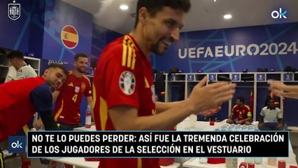 No te lo puedes perder así fue la tremenda celebración de los jugadores de la selección en el vestuario