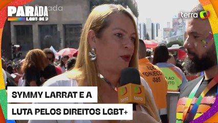 Symmy Larrat  primeira Travesti em Cargo Público Fala Sobre Direitos LGBT+ na Parada