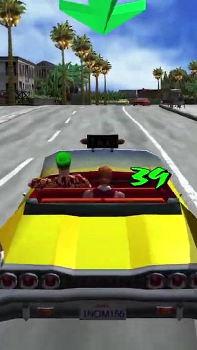 J'ai peur pour Crazy Taxi 