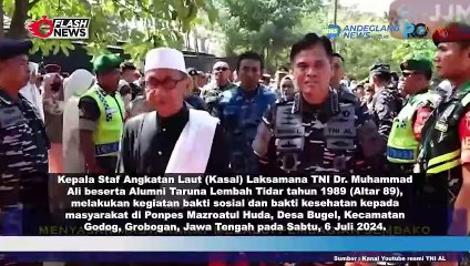 KASAL BERSAMA ALTAR 89 GELAR BAKTI SOSIAL DAN KESEHATAN DI GROBOGAN, JAWA TENGAH