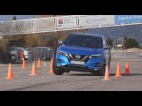 Nissan Qashqai 2017 - Maniobra de esquiva (moose test) y eslalon | km77.com