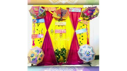Haldi Ceremony Decoration