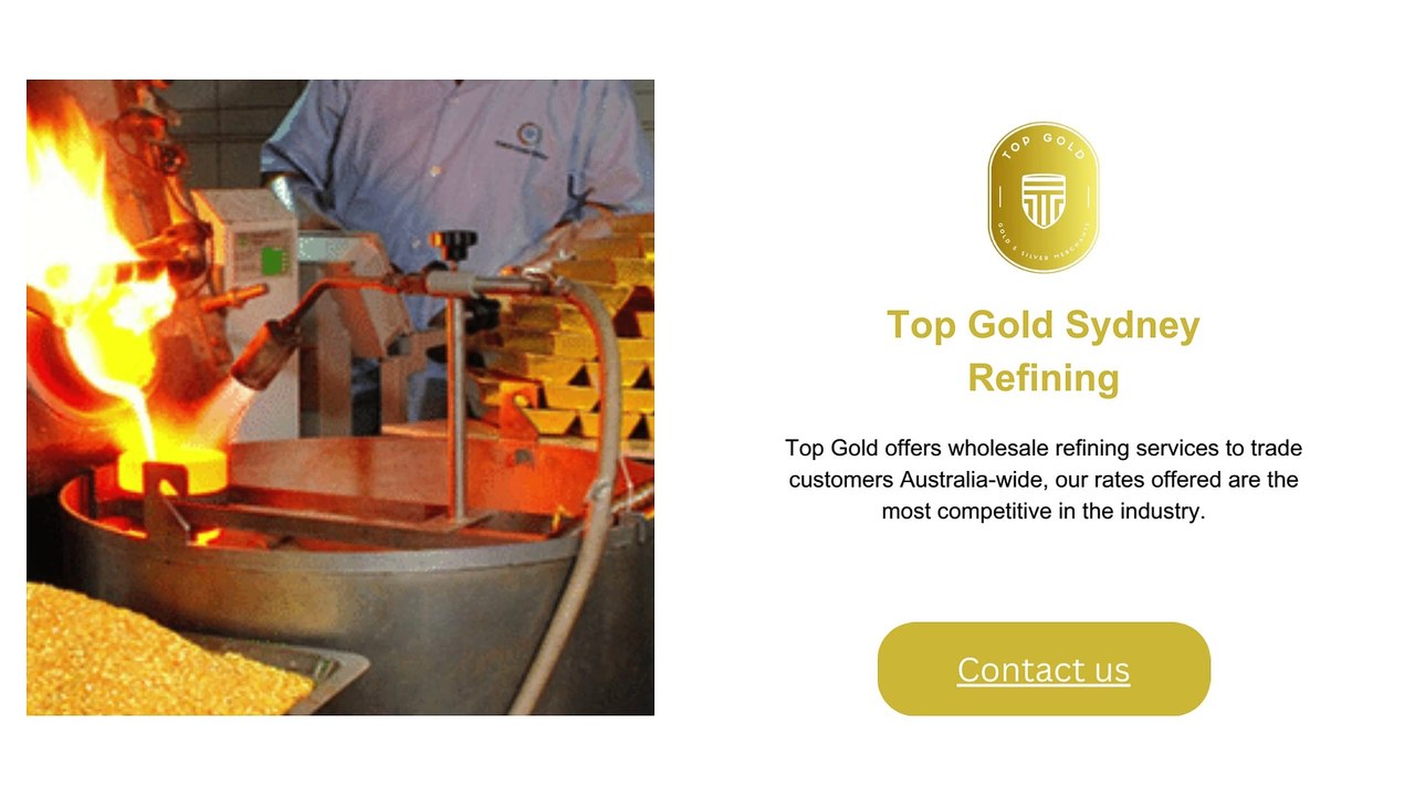Wholesale Second-Hand Gold Refining Services