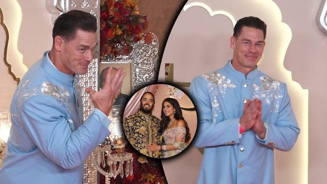 WWE Fame John Cena Gears An Ethnic Indian Attire For Anant Ambani-Radhika Merchant's Wedding Celebrations