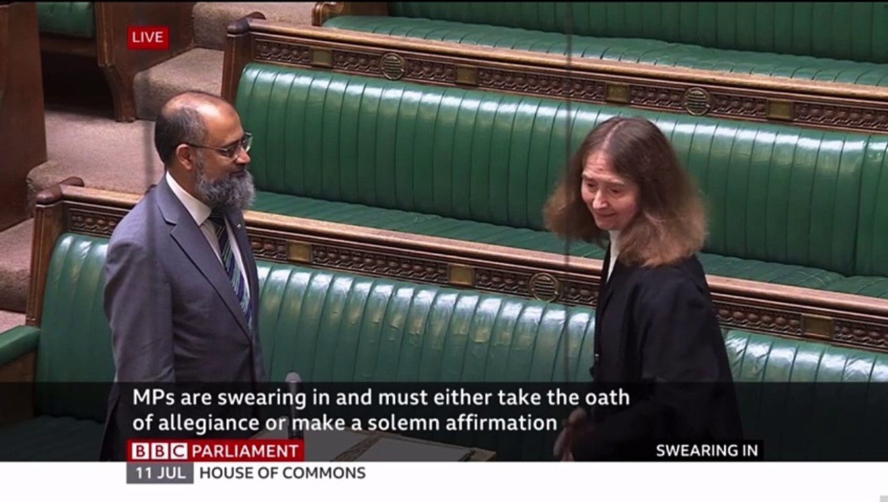 Iqbal Mohamed MP sworn in